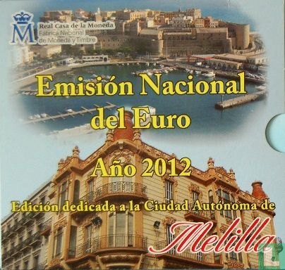 Spanje jaarset 2012 (met medaille Melilla) - Afbeelding 3
