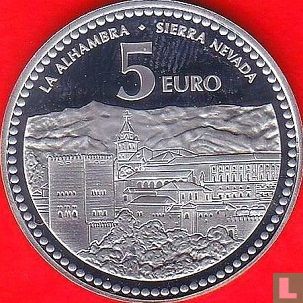 Spain 5 euro 2012 (PROOF) "Granada" - Image 2