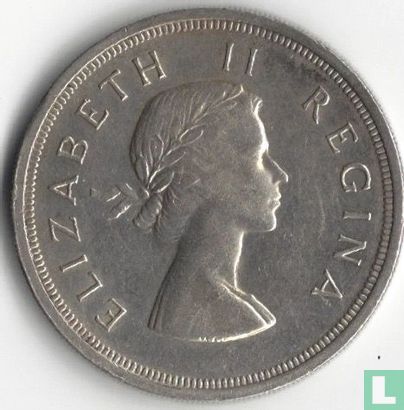 Afrique du Sud 5 shillings 1957 - Image 2