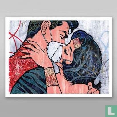 Superman and Wonderwoman, Toxic Kiss - Afbeelding 1