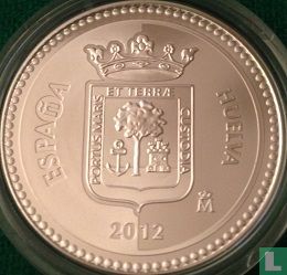 Spanje 5 euro 2012 (PROOF) "Huelva" - Afbeelding 1