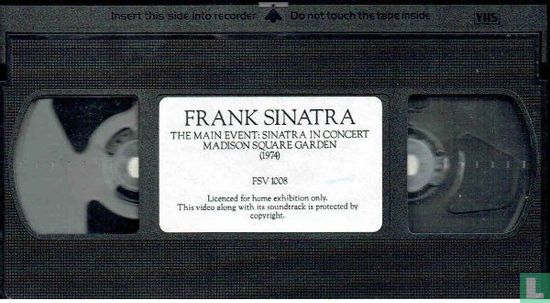 Frank Sinatra - The Main Event: Sinatra in Concert - Madison Square Garden - Afbeelding 3