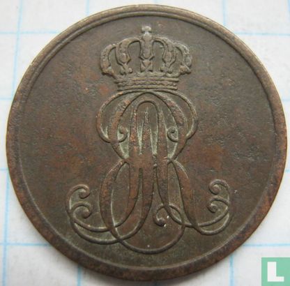 Hannover 1 pfennig 1849 (B) - Afbeelding 2