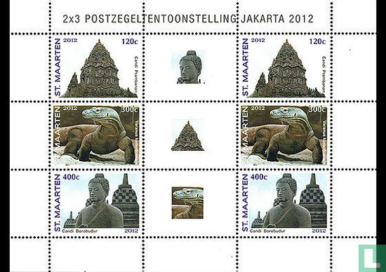 Postzegeltentoonstelling Jakarta