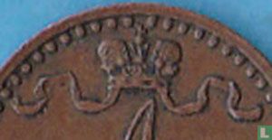 Finlande 1 penni 1866 (ruban en haut droite) - Image 3