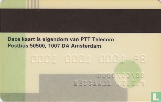 Telecard P.T.T. Klaassen - Afbeelding 2