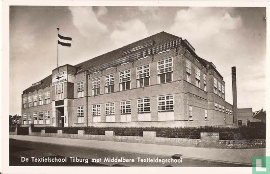 De Textielschool Tilburg met Middelbare Textieldagschool - Afbeelding 1