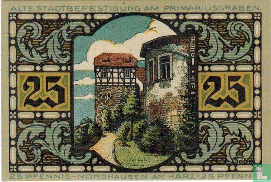 Nordhausen, ville - 25 pfennig 1921 - Image 2
