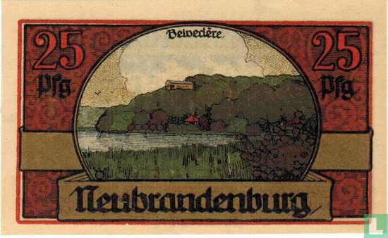 Neubrandenburg, Ville - 25 Pfennig  - Image 1
