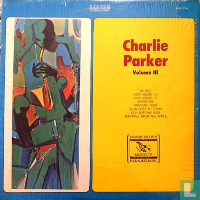 Charlie Parker Volume III - Image 1