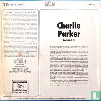 Charlie Parker Volume III - Afbeelding 2