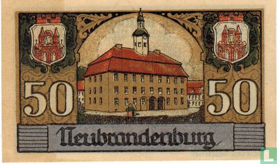 Neubrandenburg, Stadt - 50 Pfennig  - Bild 1