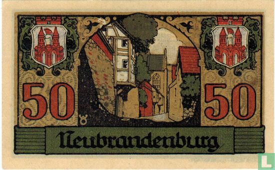 Neubrandenburg, Stadt - 50 Pfennig  - Bild 1