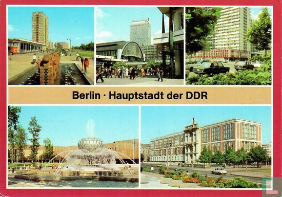 Berlin Hauptstadt der DDR   Wohngebiet am Tierpark - Afbeelding 1