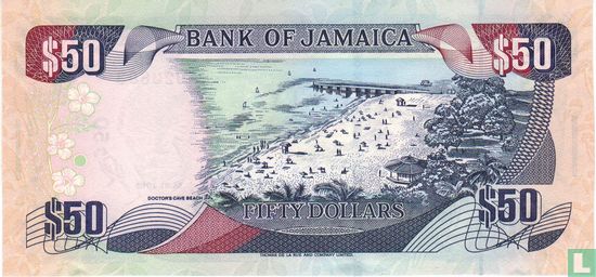 Jamaïque 50 Dollars 2010 - Image 2