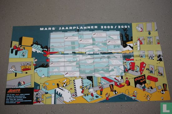 Mars Jaarplanner 2000 - 2001