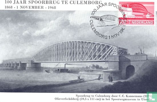 100 jaar Spoorbrug te Culemborg  - Afbeelding 1