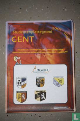 Studentenplattegrond Gent 2001-2002 - Afbeelding 1