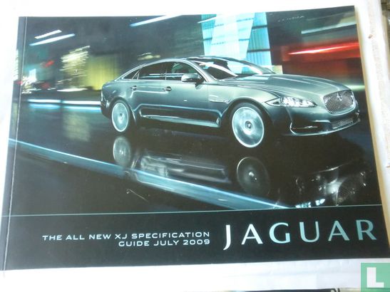 the all new jJaguar XJ specification guide july 2009 - Image 1