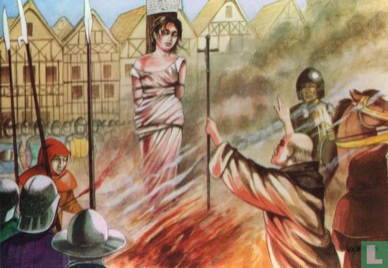 De dood van Jeanne d'Arc - Afbeelding 1