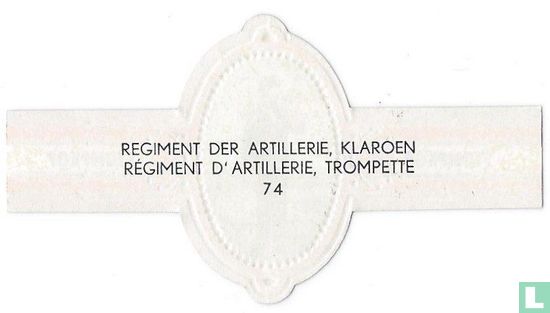 Regiment der artillerie, klaroen  - Afbeelding 2