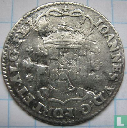 Portugal 120 réis ND (1706-1750) - Image 2