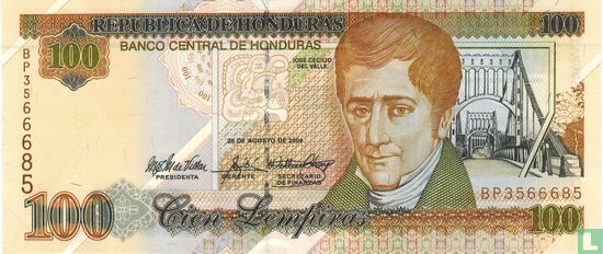 Honduras 100 lempiras - Image 1