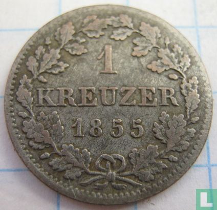 Bavaria 1 kreuzer 1855 - Image 1