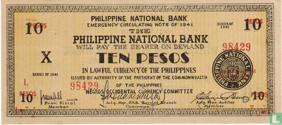 Filipijnen 10 Pesos - Afbeelding 1