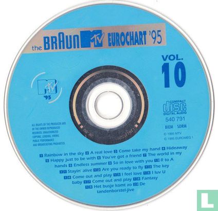 The Braun MTV Eurochart '95 volume 10 - Image 3