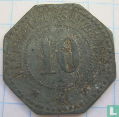 Rothenburg ob der Tauber 10 Pfennig (Zink) - Bild 1