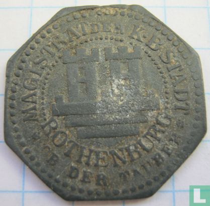 Rothenburg aan de Tauber 10 pfennig (zink) - Afbeelding 2