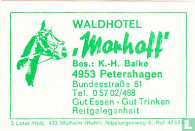 Waldhotel 'Morhoff' - K.-H. Balke
