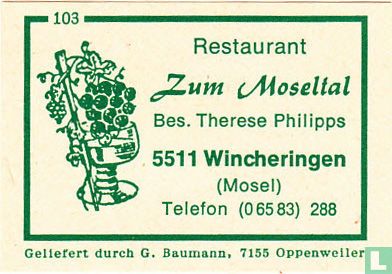 Restaurant Zum Moseltal - Therese Philipps