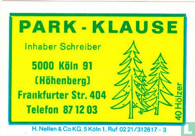 Park-Klause - Schreiber