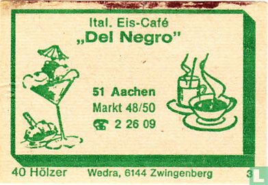Ital. Eis-Café "Del Negro"