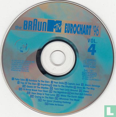 The Braun MTV Eurochart '96 volume 10 - Afbeelding 3