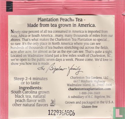 Plantation Peach Tea - Afbeelding 2
