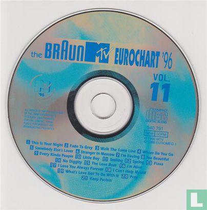 The Braun MTV Eurochart '96 volume 11 - Image 3