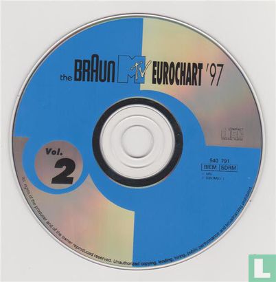 The Braun MTV Eurochart '97 volume 2 - Afbeelding 3