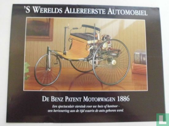 Word eigenaar van de allereerste automobiel de Benz Patent motorwagen 1886 - Image 2