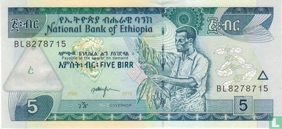 Ethiopië 5 Birr 2013 47f (EE2005) - Afbeelding 1