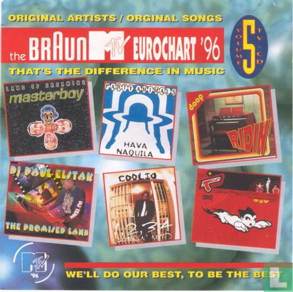 The Braun MTV Eurochart '96 volume 5 - Image 1