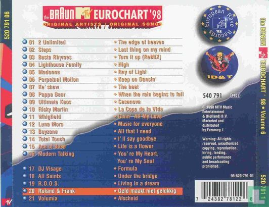 The Braun MTV Eurochart '98 volume 6 - Image 2