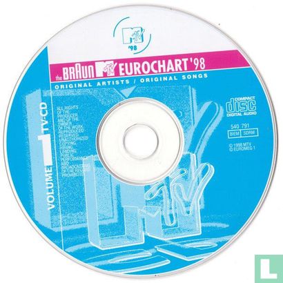 The Braun MTV Eurochart '98#1 - Image 3