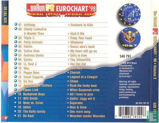The Braun MTV Eurochart '98 volume 3 - Image 2