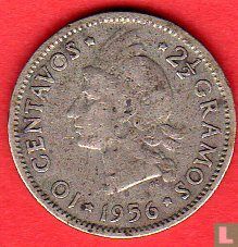 République dominicaine 10 centavos 1956 - Image 1