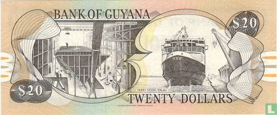 Guyana 20 Dollars - Image 2