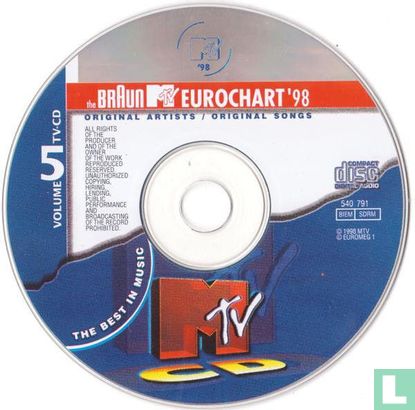 The Braun MTV Eurochart '98 volume 5 - Image 3