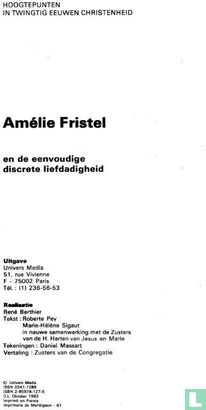 Amélie Fristel en de eenvoudige discrete liefdadigheid - Image 3